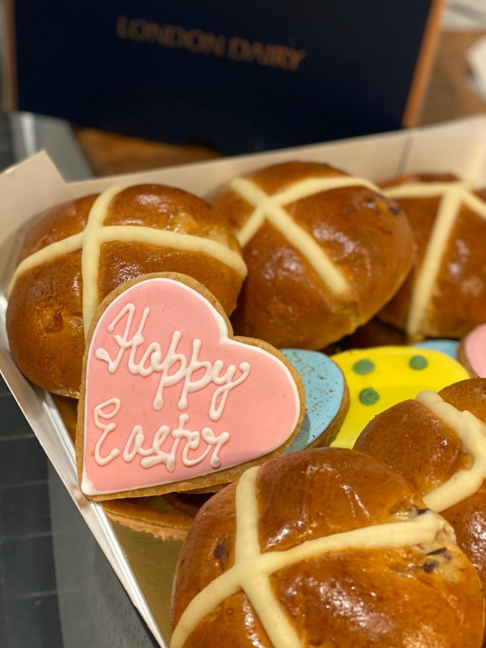 Free Easter cookies at London Dairy Cafe